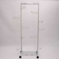 Подставка Комбо на колесиках Двойная (на 10 горшков)