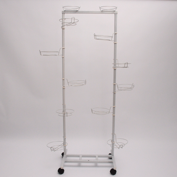 Подставка Комбо на колесиках Двойная (на 10 горшков)