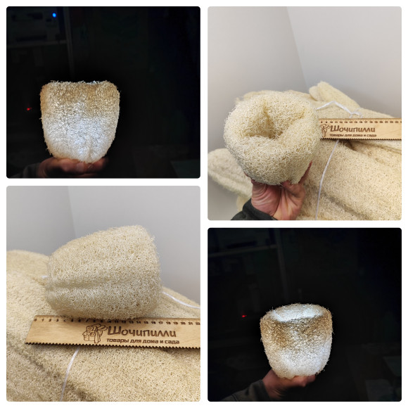 Люффа спрессованная 40-50 см