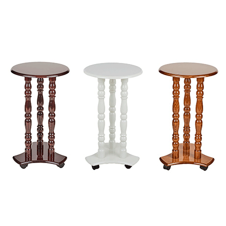 Подставка деревянная на колесиках Фортуна