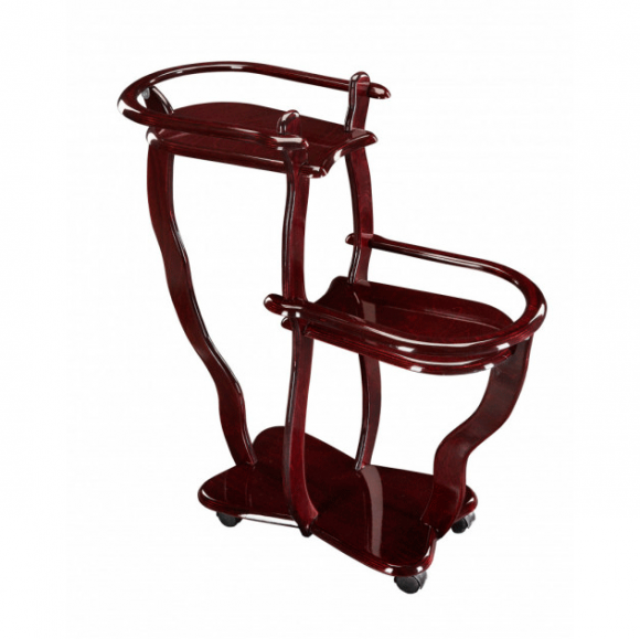 Деревянная подставка под цветы Изящная 2М