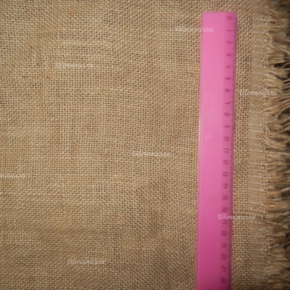 Мешковина джутовая плотная 360-380 гр/м2 джутовая 100%
