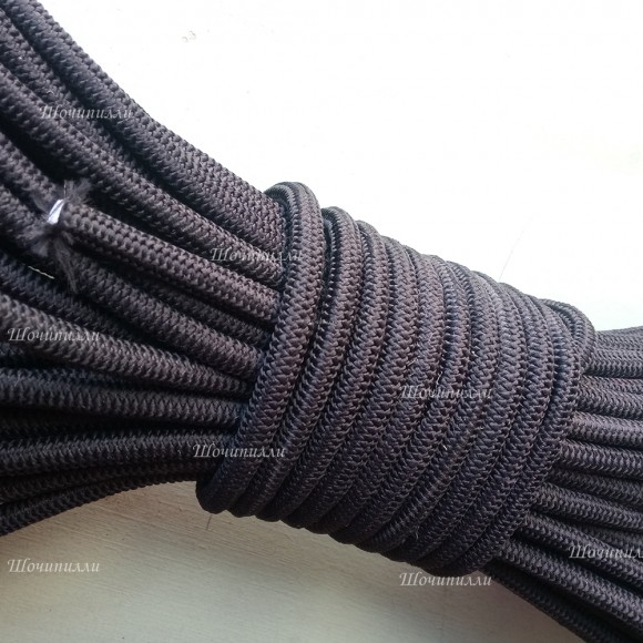 Жгут резиновый многожильный Однотонный 6 мм Длина 25 м (без крючков)