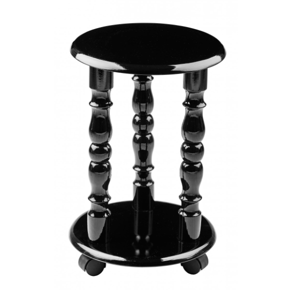 Подставка деревянная на колесиках Тумба малая 45х30х30 см