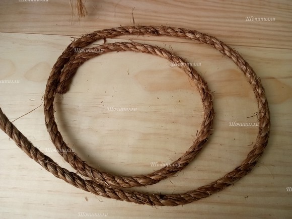 Канат манильский декоративный 6 мм