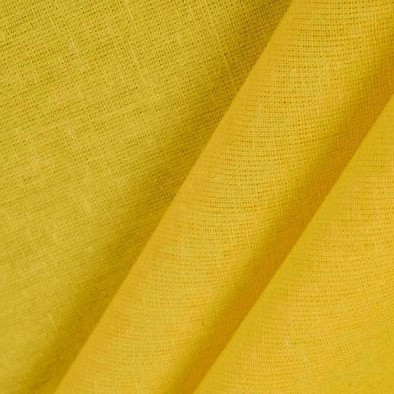 Бязь хб Желтая плотность 120 гр/м2 Ширина 210 см
