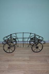 Подставка напольная Телега на 2 горшка