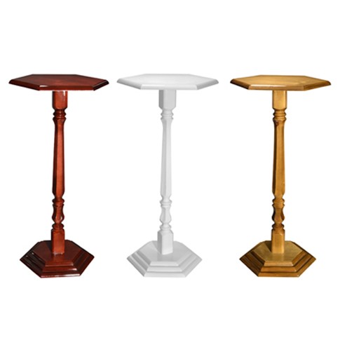 Подставка деревянная Шестигранник большой 82 см