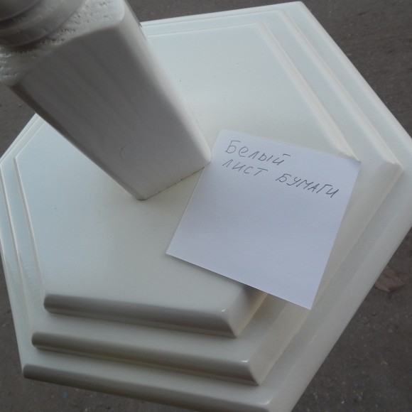 Подставка деревянная Шестигранник большой 82 см