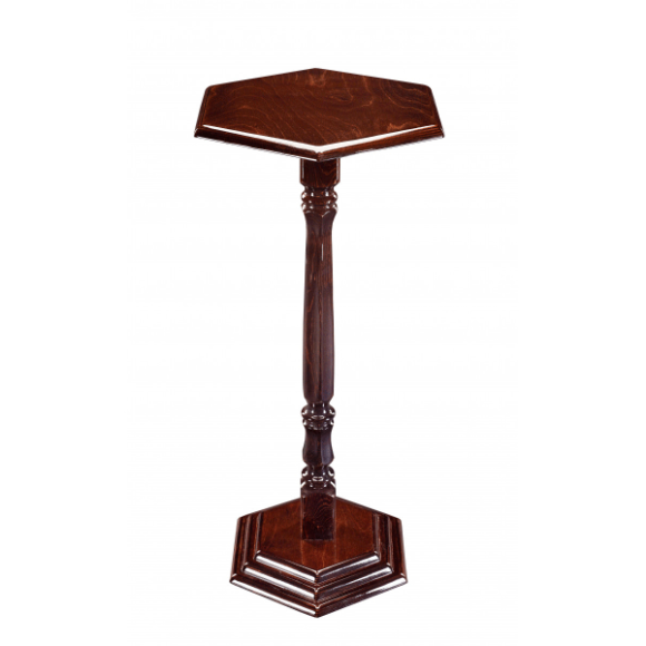 Подставка деревянная Шестигранник большой 82 см