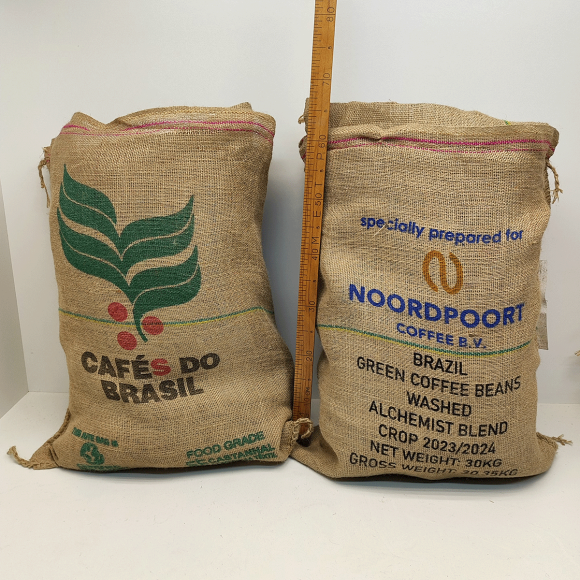 Мешок из под кофе Малый Cafes do Brasil 50х70 см