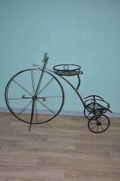 Подставка напольная Велосипед на 2 горшка