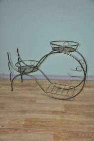 Подставка напольная Рыба на 2 горшка