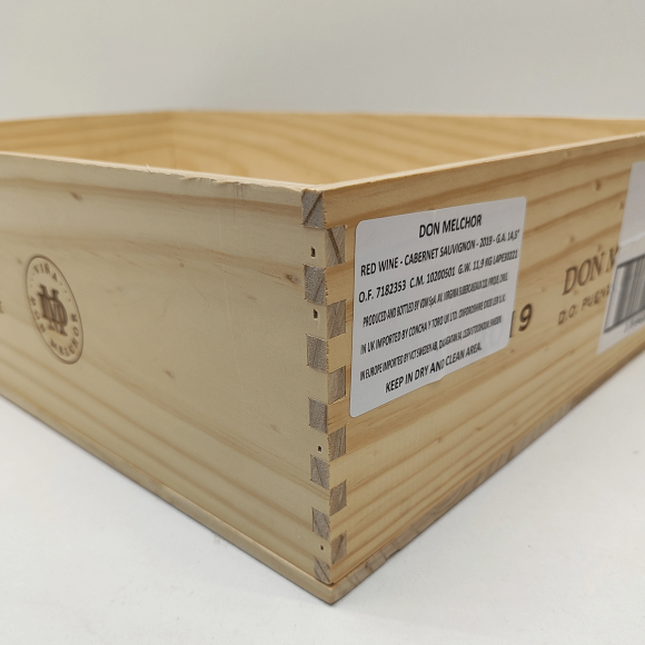 Ящик для вина деревянный на 6 бутылок (без крышек)