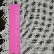 Мешковина 100% хлопковая Белая крупного переплетения. Плотность 200 гр/м2 Ширина 110 см