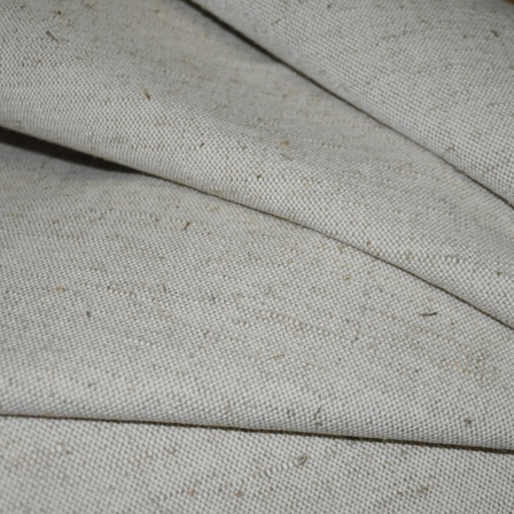 Ткань обивочная плотная лен-хлопок 560 гр/м2. Рулон 100 м