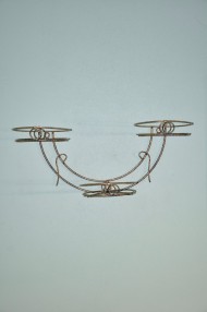 Подставка настенная на Качели 3 горшка