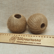 Шпагат джутовый однониточный 1х280 текс (300 м) Шпагат джутовый однониточный 1х280 текс (300 м)