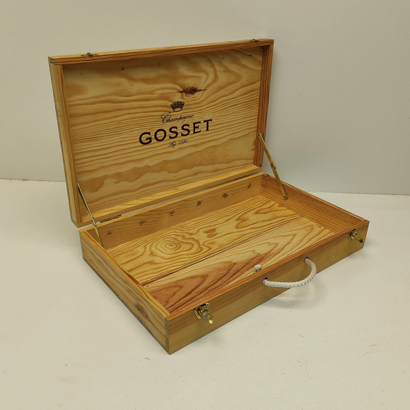 Ящик-чемоданчик БУ из под шампанского на 6 бутылок