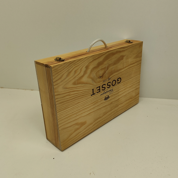 Ящик-чемоданчик БУ из под шампанского на 6 бутылок