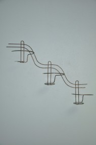 Подставка настенная Волна на 3 горшка