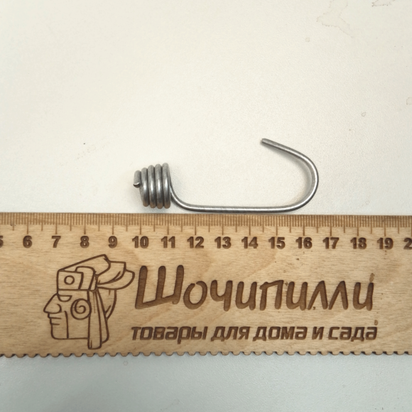 Крючок для резинки-жгута багажного 6-7 мм (комплект 100 шт)