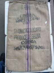 Мешок бу плотный с полосой (из под какао)