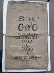 Мешок из под какао бобов бу (средняя плотность)