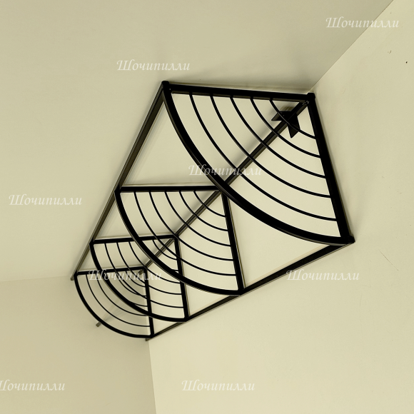 Подставка Этажерка угловая на 4 горшка