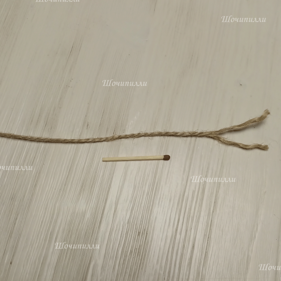 Набор шпагата джут две нити 5 шт по 1 кг