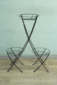 Подставка напольная под цветы XXX (пруток) (на 3 горшка)