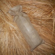 Мешочек под бутылку 12х30 см (с завязками)