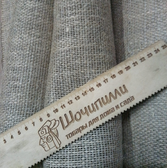 Мешковина джуто-льняная средней плотности 240 гр/м2