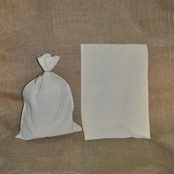 Мешок бязевый посылочный (100% хлопок) 45х60 см без завязок