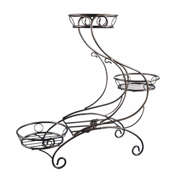 Подставка напольная Конек Большой на 3 горшка