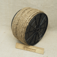 Веревка льняная 12 мм катушка 100 м