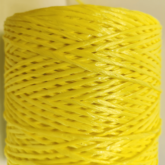 Шпагат полипропиленовый хозяйственный 1600 текс (1 кг) желтый