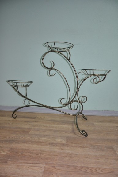 Подставка напольная Конь малый на 3 горшка