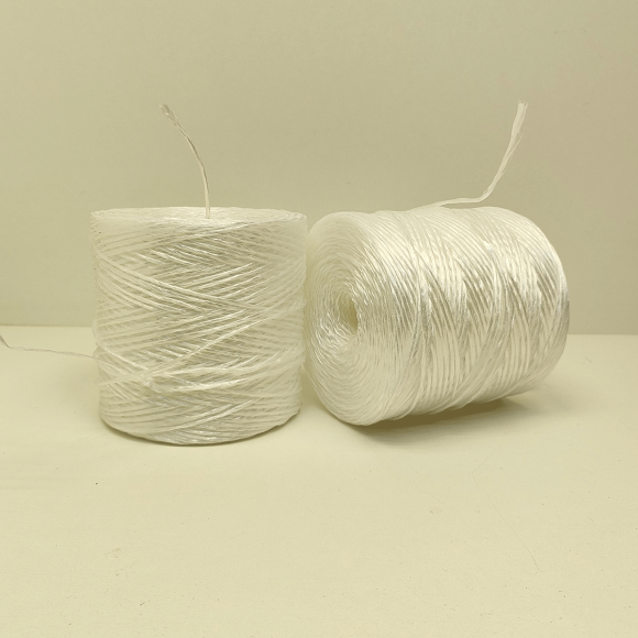 Шпагат полипропиленовый хозяйственный 1600 текс (1 кг) белый