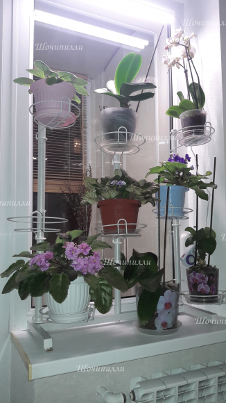 Подставка на окно серии Комбо на 9 горшков