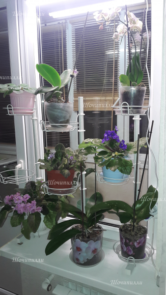 Подставка на окно серии Комбо на 9 горшков