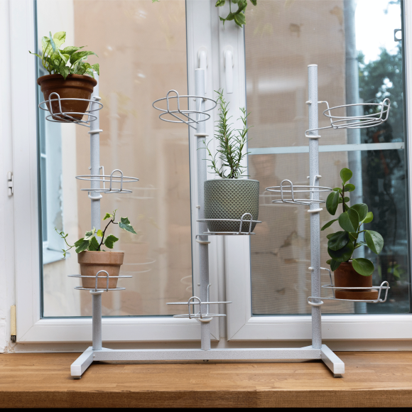 Подставка на окно серии Комбо на 9 горшков