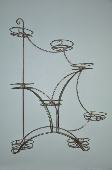 Подставка подоконная Арфа на 8 горшков