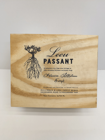 Ящик винный 33х28х20 см (на 6 бутылок) БУ с крышкой на петлях 