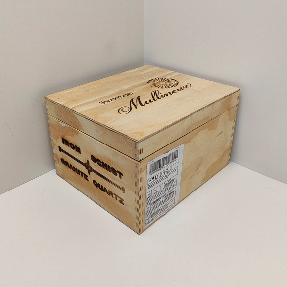 Ящик винный 33х28х20 см (на 6 бутылок) БУ с крышкой на петлях 