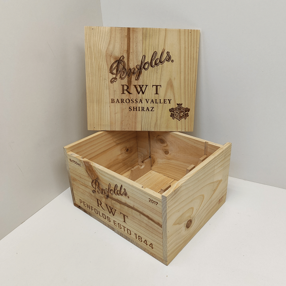 Ящик с крышкой винный (на 6 бутылок) RTW