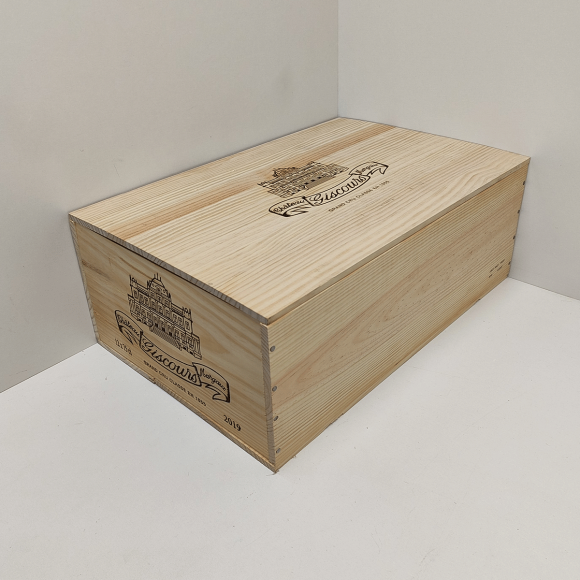 Ящик из под вина Chateau Margaux с крышкой (на 12 бутылок)