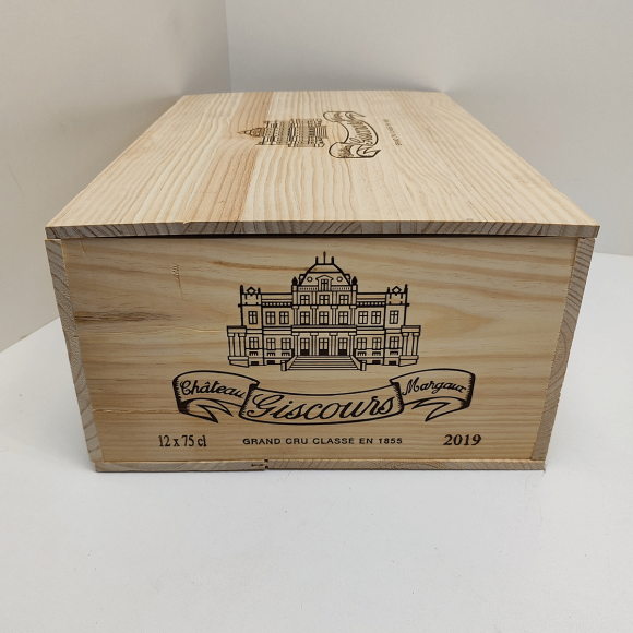 Ящик из под вина Chateau Margaux с крышкой (на 12 бутылок)