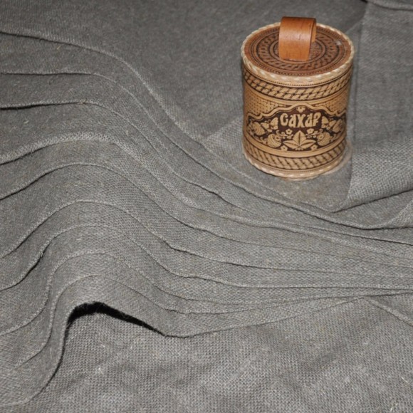 Ткань мешочная 100% льняная. Плотность 400 гр Ткань мешочная 100% льняная. Плотность 400 гр