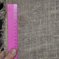 Ткань мешочная 100% льняная. Плотность 400 гр